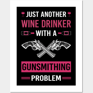 Wine Drinker Gunsmithing Gunsmith Posters and Art